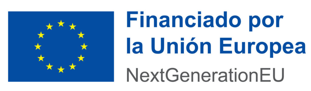 Logo de financiado por la Unión Europa - NextGenerationEU